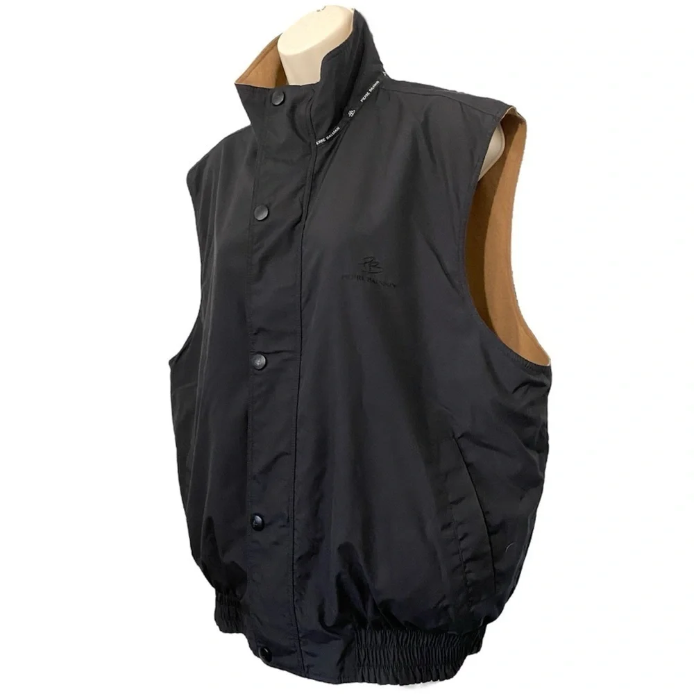 Pierre Balmain Paris Vintage Wool Nylon Reversible Vest